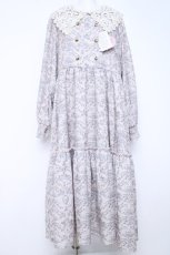 画像1: m petit by misako / AOKトワルドジュイワンピース 5L 中薄橙 Y-26-06-22-210-LO-OP-SZ-ZY (1)