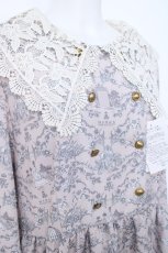 画像3: m petit by misako / AOKトワルドジュイワンピース 5L 中薄橙 Y-26-06-22-210-LO-OP-SZ-ZY (3)