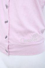 画像3: MILK / ribbon button カーデ  ピンク×グレーリボン Y-26-06-22-023-ML-TO-SZ-ZS (3)
