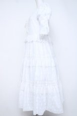 画像2: marcHenTica / 愛野えりコラボ・Arboralis Frill ワンピースセット  白 Y-26-06-22-224-LO-OP-SZ-ZY (2)