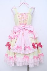 画像3: BABY,THE STARS SHINE BRIGHT / Cutie Whipped cream parfaitジャンパースカート  レモン Y-26-06-22-237-BA-OP-SZ-ZS (3)