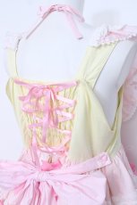 画像4: BABY,THE STARS SHINE BRIGHT / Cutie Whipped cream parfaitジャンパースカート  レモン Y-26-06-22-237-BA-OP-SZ-ZS (4)