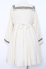 画像3: metamorphose / セーラースプリングコート  アイボリー Y-26-06-22-241-ME-CO-SZ-ZY (3)