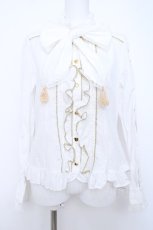 画像1: Angelic Pretty / Dollsボウタイブラウス  白 Y-26-06-22-242-AP-BL-SZ-ZY (1)