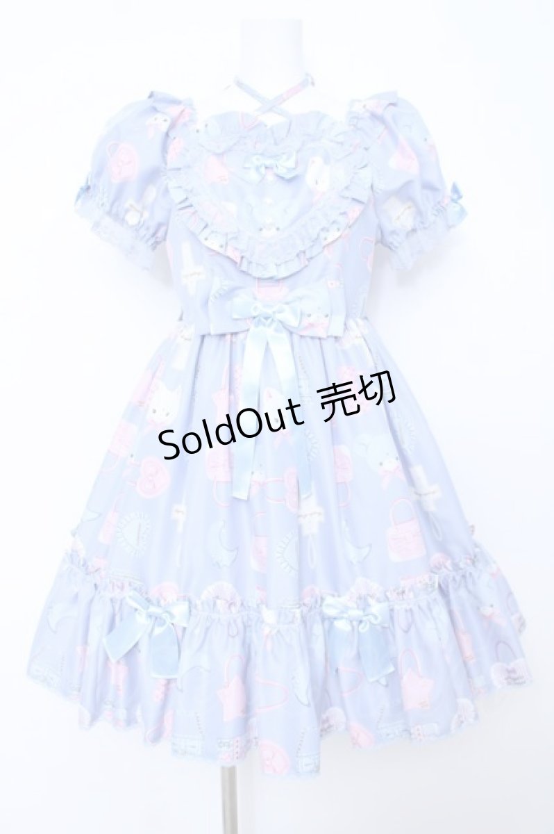 画像1: Angelic Pretty / Dream Bag Collectionワンピース  サックス Y-26-06-22-249-AP-OP-AS-ZY (1)