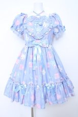 画像1: Angelic Pretty / Dream Bag Collectionワンピース  サックス Y-26-06-22-249-AP-OP-AS-ZY (1)