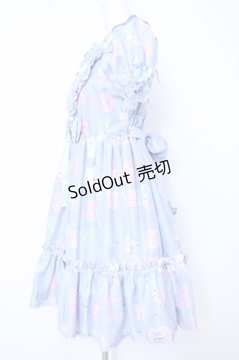 画像2: Angelic Pretty / Dream Bag Collectionワンピース  サックス Y-26-06-22-249-AP-OP-AS-ZY (2)