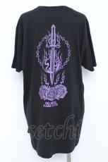 画像2: KRY CLOTHING / FAKE LOVE  黒×パープル Y-26-06-22-029-PU-TO-SZ-ZY (2)