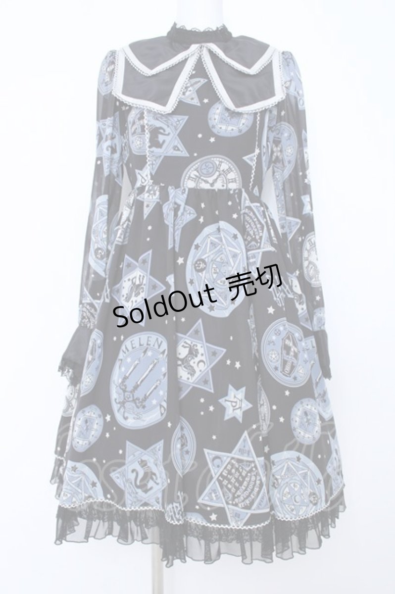 画像1: Angelic Pretty / Magic Amuletワンピース  黒 Y-26-06-22-253-AP-OP-SZ-ZY (1)