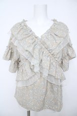 画像1: axes femme / 2WAYフリルＸチュールBL  ミント Y-26-06-24-050-AX-BL-SZ-ZY (1)