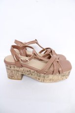 画像4: axes femme / パイピングストラップサンダル L ベージュ Y-26-06-24-006-AX-SH-SZ-ZY (4)