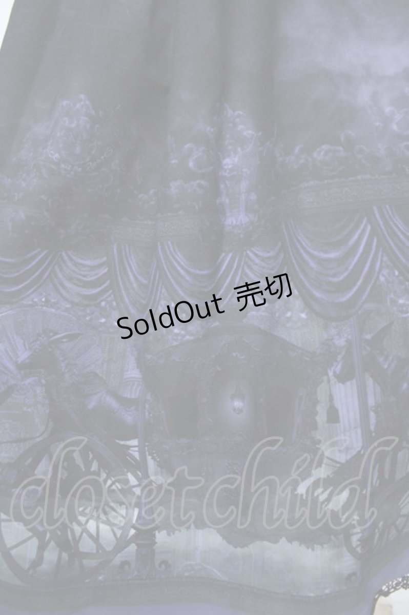 画像4: ALICE and the PIRATES / Haunted Carousel~永遠に巡る死への誘い~柄ワンピース  黒×パープル Y-26-06-24-077-PA-OP-SZ-ZY (4)