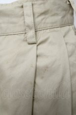 画像3: INGEBORG / タック入りテーパードパンツ  ベージュ Y-26-06-24-102-LO-PA-SZ-ZY (3)