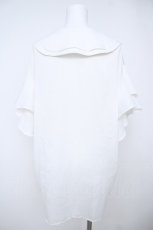 画像2: axes femme / 刺繍入りシャツ  白 Y-26-06-24-029-AX-BL-SZ-ZY (2)