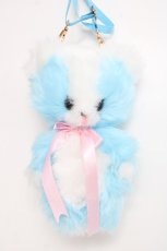 画像1: Angelic Pretty / BEAR TOYぬいぐるみポーチ  サックス Y-26-06-27-046-AP-BG-SZ-ZY (1)