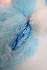 画像4: Angelic Pretty / BEAR TOYぬいぐるみポーチ  サックス Y-26-06-27-046-AP-BG-SZ-ZY (4)