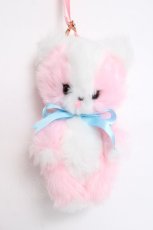 画像1: Angelic Pretty / BEAR TOYぬいぐるみポーチ  ピンク Y-26-06-27-047-AP-BG-SZ-ZY (1)