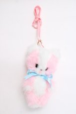 画像2: Angelic Pretty / BEAR TOYぬいぐるみポーチ  ピンク Y-26-06-27-047-AP-BG-SZ-ZY (2)