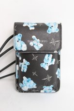 画像1: TRAVAS TOKYO / PU SMARTPHONE POUCH F ブラック Y-26-06-27-052-PU-ZA-SZ-ZY (1)