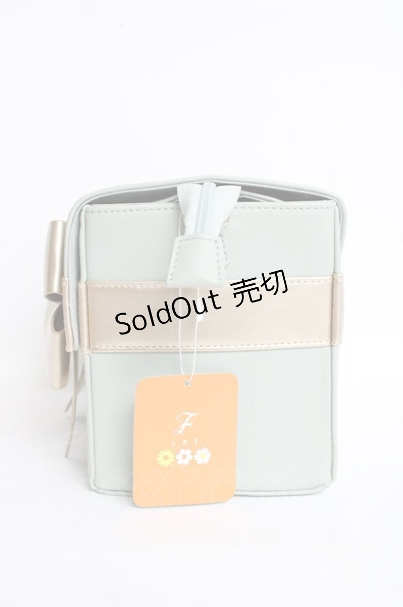 画像2: F i.n.t / 多重リボンプレゼントBOXバッグ F ミント Y-26-06-27-063-CA-BG-SZ-ZY (2)