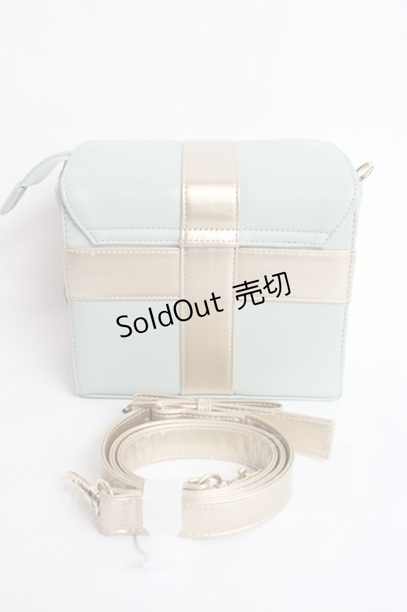 画像3: F i.n.t / 多重リボンプレゼントBOXバッグ F ミント Y-26-06-27-063-CA-BG-SZ-ZY (3)