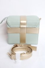 画像3: F i.n.t / 多重リボンプレゼントBOXバッグ F ミント Y-26-06-27-063-CA-BG-SZ-ZY (3)