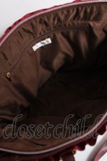 画像4: m petit by misako / チャーム付きバック  ワイン Y-26-06-27-068-LO-BG-SZ-ZTK021 (4)