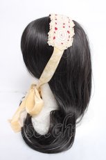 画像2: romantic marionette / 薔薇レースヘッドドレス  ワイン Y-26-06-27-080-LO-AC-SZ-ZT0630Y (2)