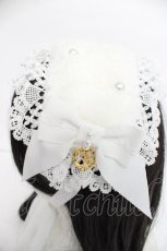 画像4: BABY,THE STARS SHINE BRIGHT / Pearl Fairyファーヘッドドレス  白 Y-26-06-27-082-BA-AC-SZ-ZY (4)