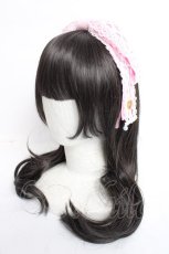 画像1: Angelic Pretty / Sweetトーションリボンカチューシャ  ピンク Y-26-06-27-083-AP-AC-IG-ZY (1)