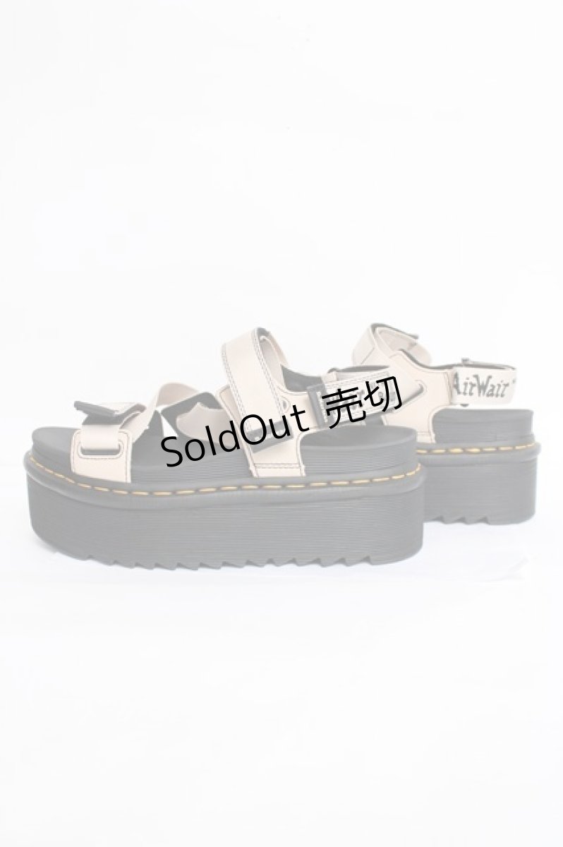 画像2: Dr.Martens （Getta Grip） / KIMBER　サンダル UK6 オフベージュ Y-26-06-27-099-PU-SH-SZ-ZY (2)