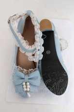 画像5: LOLITA / フリル付きパンプス 36 サックス Y-26-06-27-102-LO-SH-SZ-ZY (5)