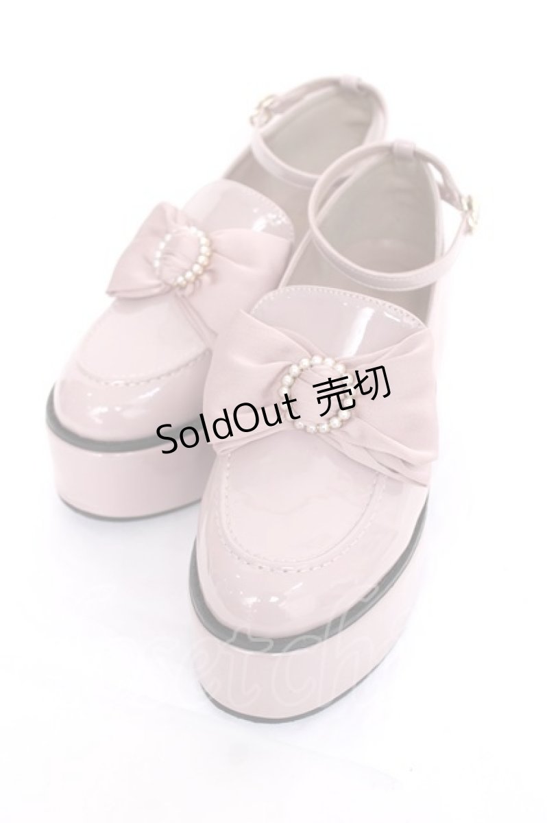 画像1: Ank Rouge / 厚底シューズ M ピンク Y-26-06-27-103-CA-SH-SZ-ZTK028 (1)
