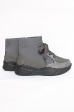 画像4: axes femme / ニットスニーカーブーツ L グレー Y-26-06-27-104-AX-SH-SZ-ZY (4)