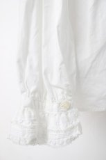 画像3: KETTY / リボン付タックフリルフードブラウス  白 Y-26-06-27-108-LO-BL-SZ-ZS (3)