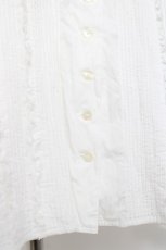 画像5: KETTY / リボン付タックフリルフードブラウス  白 Y-26-06-27-108-LO-BL-SZ-ZS (5)