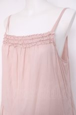 画像4: PINK HOUSE / ローンキャミソールワンピース  ピンク Y-26-06-27-135-LO-OP-SA-ZS (4)