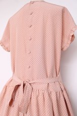 画像3: PINK HOUSE / ピンタックドットワンピース  ピンク Y-26-06-27-137-LO-BL-HR-ZS (3)