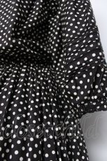 画像4: INGEBORG / ドット柄ワンピース F 黒 Y-26-06-27-147-LO-OP-SZ-ZY (4)