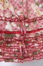 画像6: PINK HOUSE / St.パトリックパレードプリントスカート F レッド Y-26-06-27-159-LO-SK-SZ-ZS (6)
