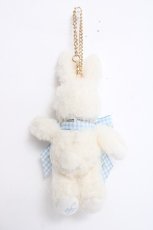 画像2: Maison de FLEUR / うさぎバッグチャーム  シロ Y-26-06-27-043-LO-ZA-SZ-ZY (2)