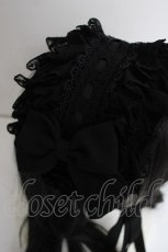 画像4: Vallee lys / Lace Enchantment Headdress  黒 Y-26-06-30-035-GO-AC-SZ-ZY (4)