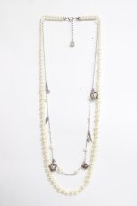 画像1: axes femme / パール×クラウンネックレス   Y-26-06-30-006-AX-AC-SZ-ZY (1)