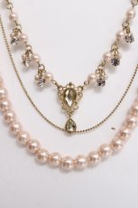 画像2: axes femme / パール×ビジューネックレス   Y-26-06-30-007-AX-AC-SZ-ZY (2)