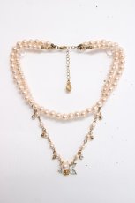 画像1: axes femme / パール×ビジューネックレス   Y-26-06-30-008-AX-AC-SZ-ZY (1)