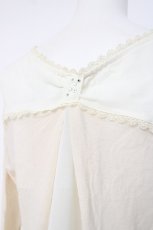 画像3: axes femme / バックリボンデザインカーディガン  生成り Y-26-06-30-064-AX-TO-SZ-ZY (3)