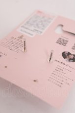画像2: m petit by misako / フラワーピアス  黒 Y-26-06-30-012-LO-AC-SZ-ZY (2)