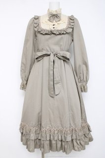Victorian maiden / クラシカルドールロングドレス アッシュグリーン Y