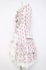 画像2: ATELIER PIERROT / Rosy Bouquet Dress 1 ピンク Y-26-06-30-108-EL-OP-SZ-ZY (2)