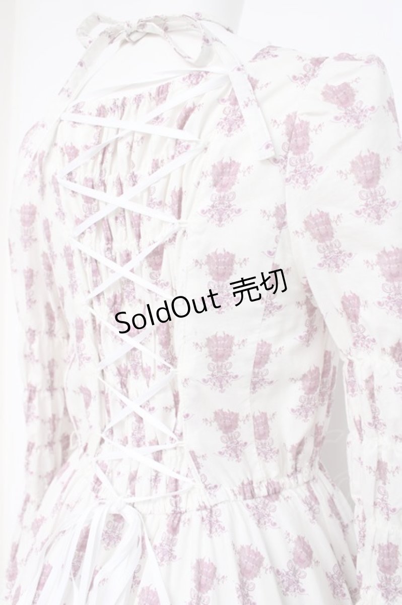 画像4: ATELIER PIERROT / Rosy Bouquet Dress 1 ピンク Y-26-06-30-108-EL-OP-SZ-ZY (4)